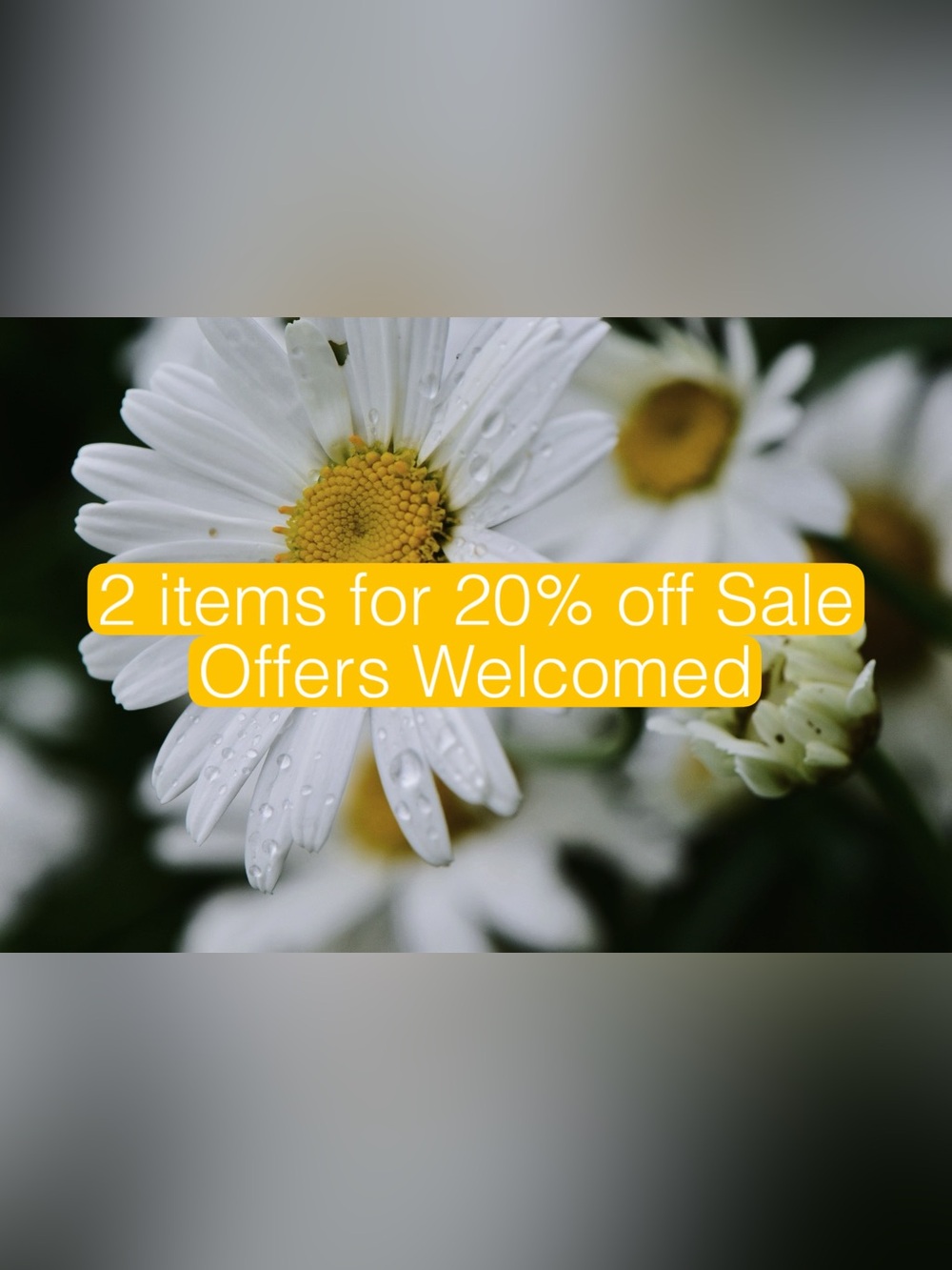Any 2 items 20% off sale - Picture 1 of 1